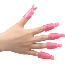 10 шт. пластиковый снимаемый капюшон для ногтей Замачивание от Soakers УФ-гель, акриловый Лайк для дизайна ногтей инструменты для обработки масла средство для удаления кутикулы