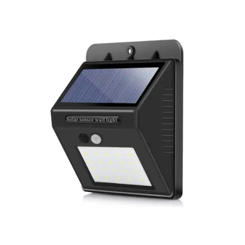

LED Solar Light Outdoor Solar Lamp with PIR Motion Sensor Solar Powered Waterproof Wall Light for Garden Yard Path Decoration