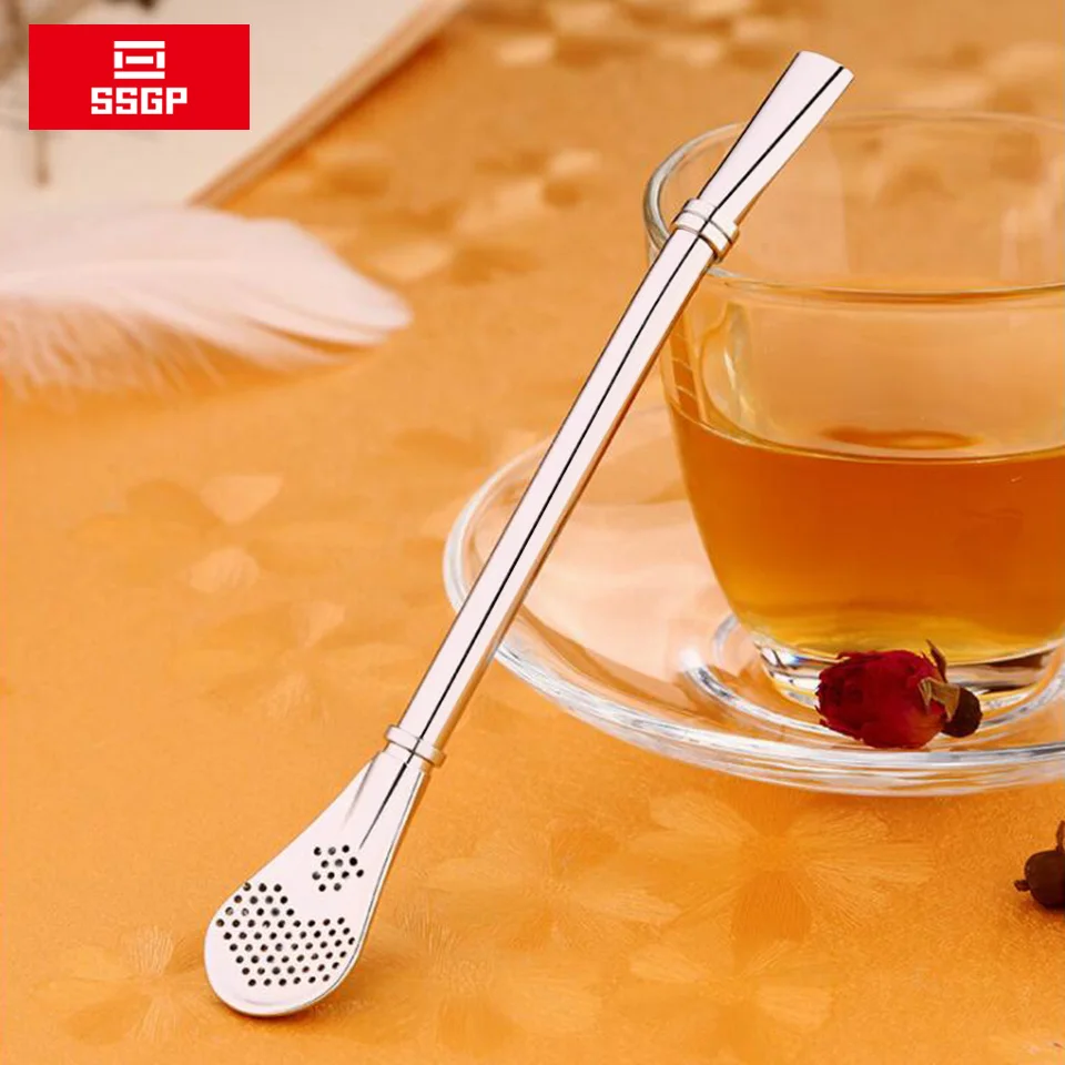 

Yerba Mate Stainless Steel Straw Metal Filter Drinking Straw Reusable Eco-Friendly Bombilla Tea Tools Bar Accessories Hot New