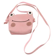 Новая детская сумка-мессенджер, забавная маленькая сумочка для милое летнее платье для девочек животных лягушка Мини PU монет карман для мелочи Bolsa Feminina