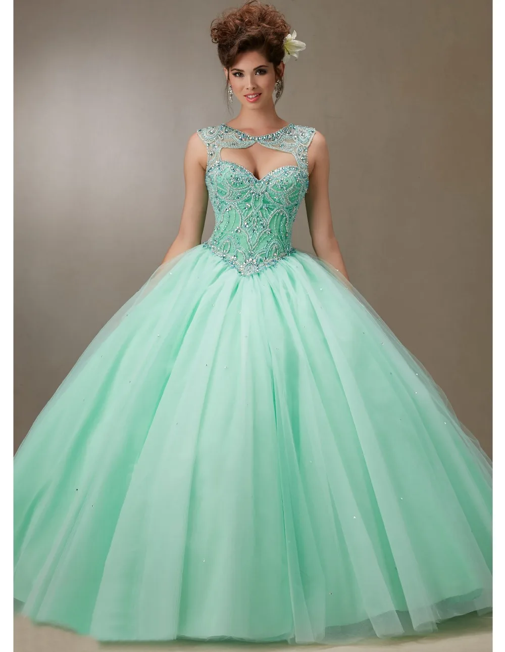 light colored quinceanera dresses