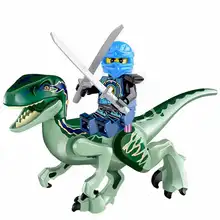 2018 Jurassic World Dinosaurs Ninjago Figures Bricks Building LegoINGlys Puzzle Blocks Original Dinosaur Toys For Children