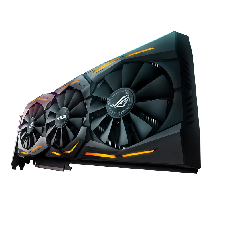 ASUS STRIX-RX580-T8G-GAMING Raptor высокочастотная игровая графика используется как новая