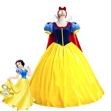 Adultos y niños de los niños princesa blancanieves traje de cosplay hecho damas fiesta de cuento de hadas bola de halloween mujeres niñas dress