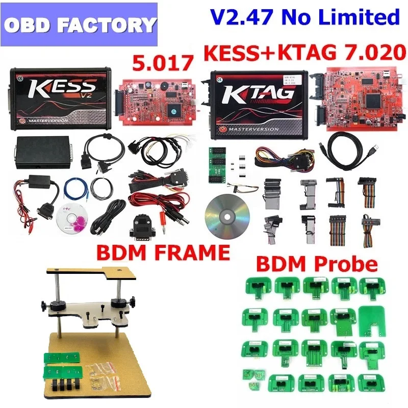 

Kess v2.47 Ktag 7.020 Kess V2 V5.017 BDM FRAME KTAG BDM ADAPTERS 22PCS KTAG BDM Probe Adapters for Kess v2 5.017 Full ECU Tuning