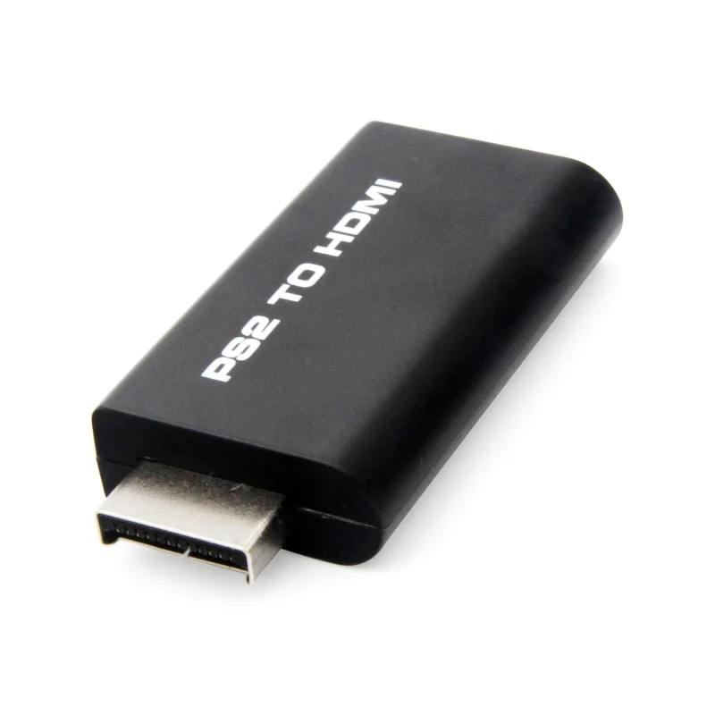 

PS2 HD Line Audio Adapter PS2 to HDMI Converter AV Input to HDMI Video/Audio Signals Output Cable for PS2 HDTV Display