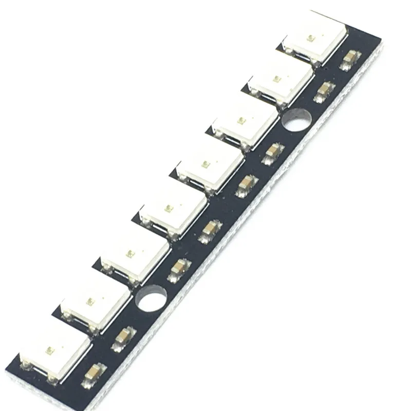 

A23 1PCS SAMIORE ROBOT 8 channel WS2812 5050 RGB LED lights built-in full color-driven development board