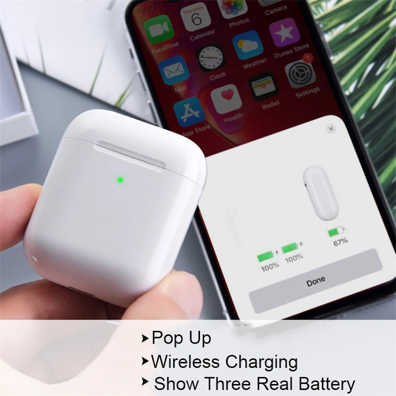 

i80 tws 1:1 Original Bluetooth Earphone Pop-up Wireless Headphones With Logo Earbuds Wireless Charging Headset PK i200 I30 I60