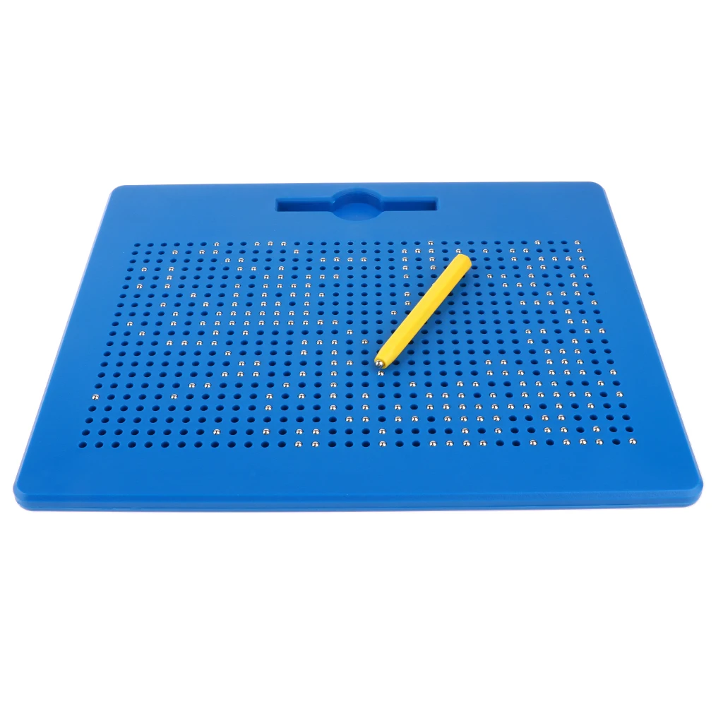 Erasable Magnetic Beads Drawing Boards Doodle Sketch Board for Writing Educational Learning Aids Number Shapes Cogniton Kids Toy