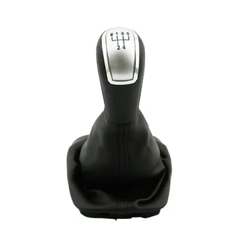 

5 Speed Gear Shift Knob Gaiter Boot Sliver Cap For Skoda Fabia 2000 2001 2002 2003 2004 2005 2006 2007 2008