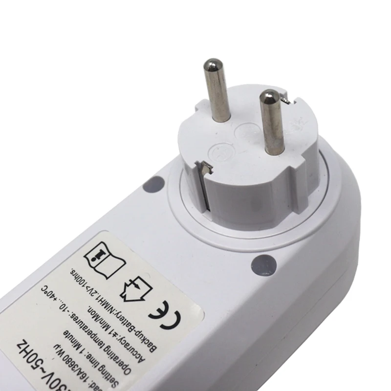 EU BR FR UK Plug-in Programmable Timer Switch Socket 230V 50Hz Summer Time Random Function Kitchen Timer Switch timer switch programmable timer switch time switch