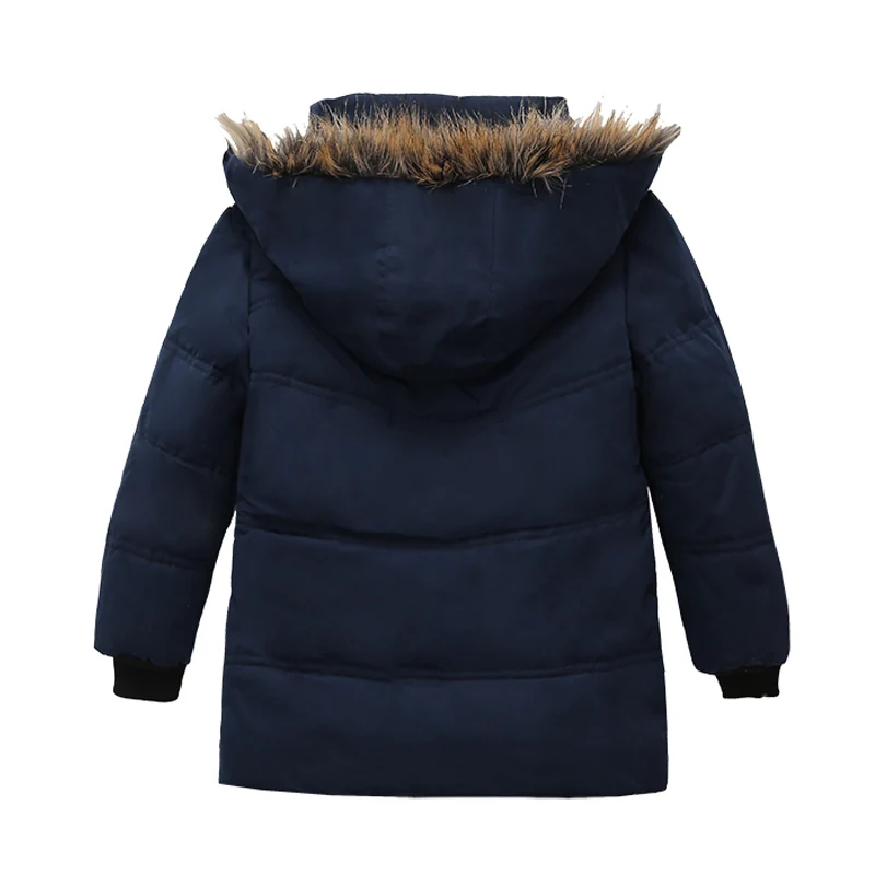 Осеннее плотное пальто; Верхняя одежда и пальто; детская модная плотная куртка с буквенным принтом; куртка для маленьких мальчиков; Верхняя одежда; 3 цвета; съемная шапка