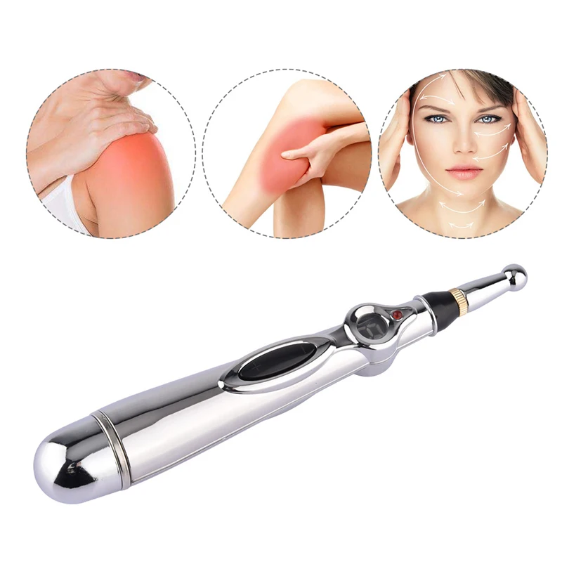 

Acupoint Acupuncture Pen Electric Meridians Laser Therapy Heal Massage Pen Meridian Energy Pen Relief Pain Health Care Tools
