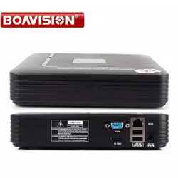 BOAVISION H.264 4Ch мини NVR CCTV сети цифрового видео Регистраторы 1080 P Поддержка ONVIF HDMI Выход P2P облако вид
