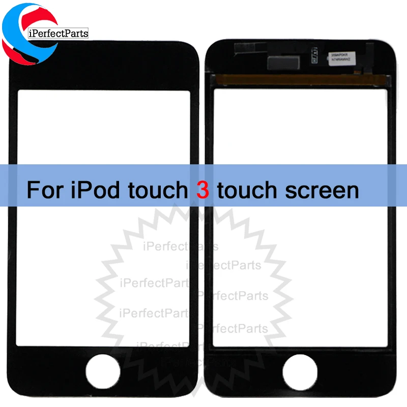 3 5 дюймовый сенсорный экран для iPod Touch черный дигитайзер замена 3rd Бесплатная