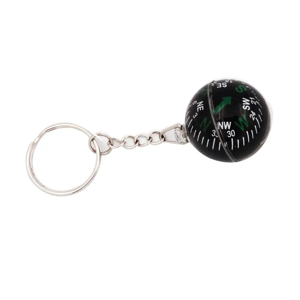 

Mounchain Key Chain Mini Compass Outdoor Camping Hiking Finding Way Hiker Navigator Utility Gear Survival Keychain Compass Tool