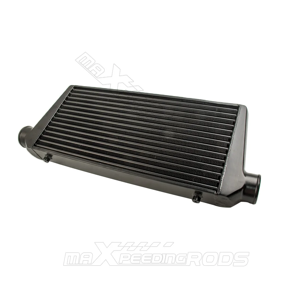 Universal Front Mount Turbo Intercooler Tube /& Fin 600x300x76 3 inch Aluminum