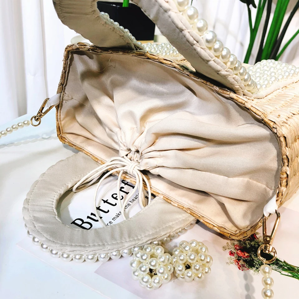 Beach Bag with Pearl (8)