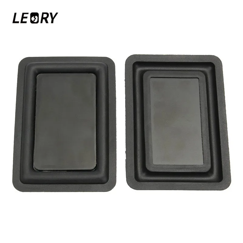

LEORY 2pcs DIY Speaker Low-frequency Radiator Vibration Plate Bass Passive Woofer 60 x90mm