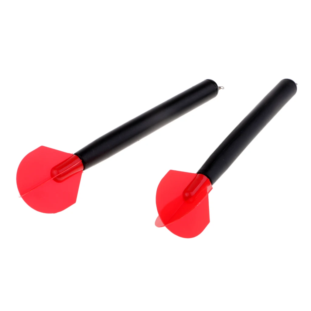 Perfeclan 2pcs Colored Marker Float Carp Fishing Detachable Tail Tackle Kit Accessories Fishing Float 