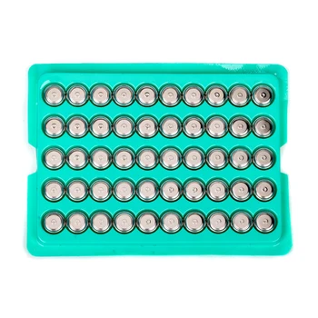 

Mayitr 50pieces AG10 Button Batteries L1131 SR1130 189 LR54 1.5V Alkaline Cell Coin Watch Battery For Small Electronic Devices