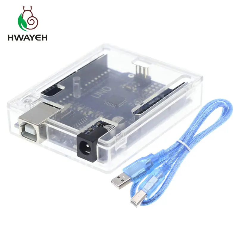 Один комплект высококачественных чипов UNO R3 CH340G + MEGA328P 16 МГц для arduino макетная