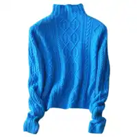 2019 winter sweater women high collar cashmere sweater female Turtleneck thick sweater twist pattern bottoming warm pullovers