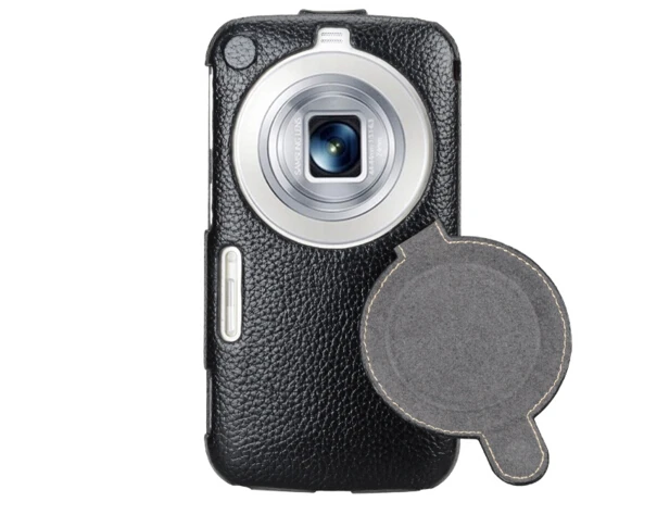 Новый высококачественный кожаный чехол для Samsung Galaxy K ZOOM C1158 C1116 объектива с