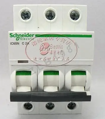 

DHL/EMS 5 LOTS 1PC NEW for Sch-neider IC65N 3P C2A Breaker -F2