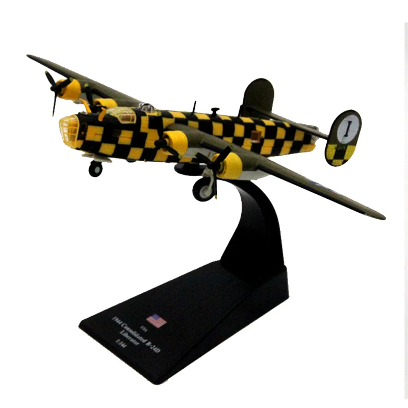 

RV-MODEL 1:144 Scale Consolidated B-24D Liberator 1944 Diecast Toys Airplanes Hobbies Collection Toys
