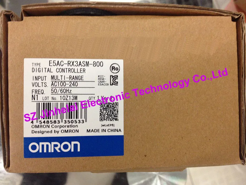 

100% New and original E5AC-RX3ASM-800 OMRON DIGITAL CONTROLLER AC100-240V (Can replace E5AZ-R3T)