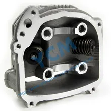 EUII GY6 150cc Cylinder Head Assembly Diameter 57 4mm with Valves for Chinese Scooter Moped Installed