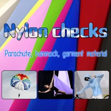 1,5*1 м ультра-тонкий нейлон тафта Парашютная ткань с силиконовым покрытием Джинни шелк гамак ткань