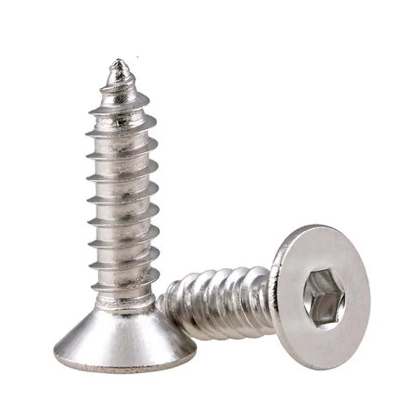 Винты с шестигранной головкой M5 M6 винты плоской потайной головкой|screw bolt|m6