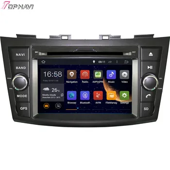 

Topnavi 7'' Octa Core 4GB RAM Android 6.0 Car Radio Stereo GPS for SUZUKI SWIFT 2011- Audio DVD Player