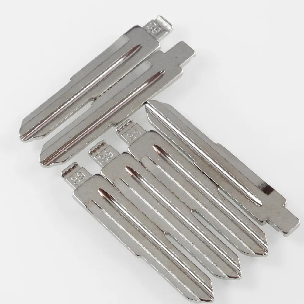 

jingyuqin 15pcs/lot #39 Ucut Blade For Chevrolet Lova (Right Blade) Remote Car flip Key Blank Keyless Entry System No.39