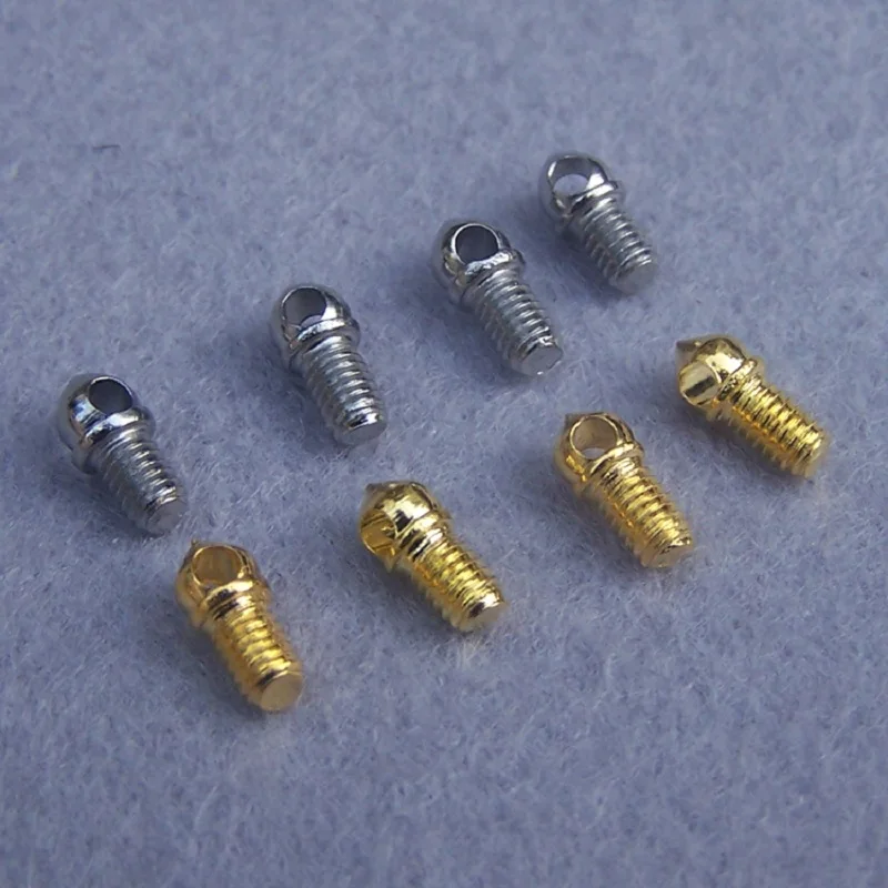 100 шт./лот M3x8mm M4x8mm m4x10mm винт с 2 мм боковым отверстием осветительное оборудование хрустальные фитинги аксессуары