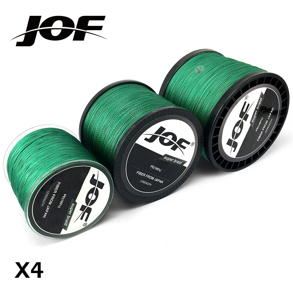 JOF جديلة 4 300 متر 500 متر 1000 متر الأصلي الأخضر اللون 4 مضفر خط الصيد حيدة الصيد خط 10-60lb صنع في الصين JOF جديلة 4 300 متر 500 متر 1000 متر الأصلي الأخضر اللون 4 مضفر خط الصيد حيدة الصيد خط 10-60lb صنع في الصين