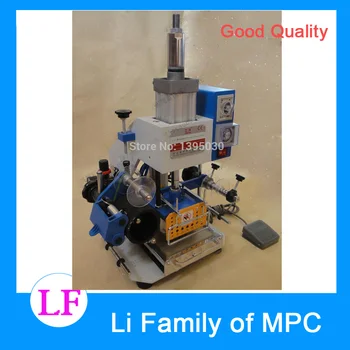 

Pneumatic Hot Foil Stamper Printer Leather Dent Machine 90*80mm 110V/220V 90-3