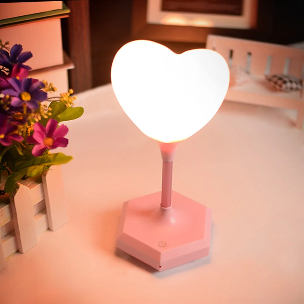 Led nachtlicht für Kinder Neuheit Nachtlicht Luminarias Nacht Led Licht Wiederaufladbare Usb Tischlampe Romantische Touch Lampe Günstig