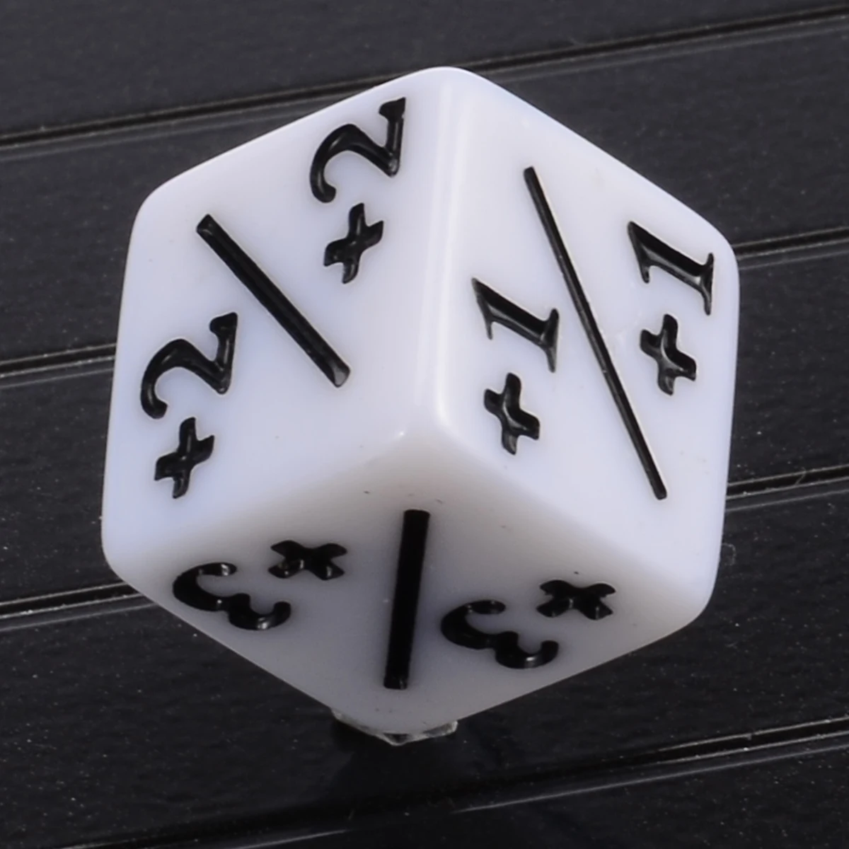 5Pcs Dice Counters Negative +1/+1 White Dices For MTG Magic The Gathering Games Family Friends Party Poker Outdoor Tools