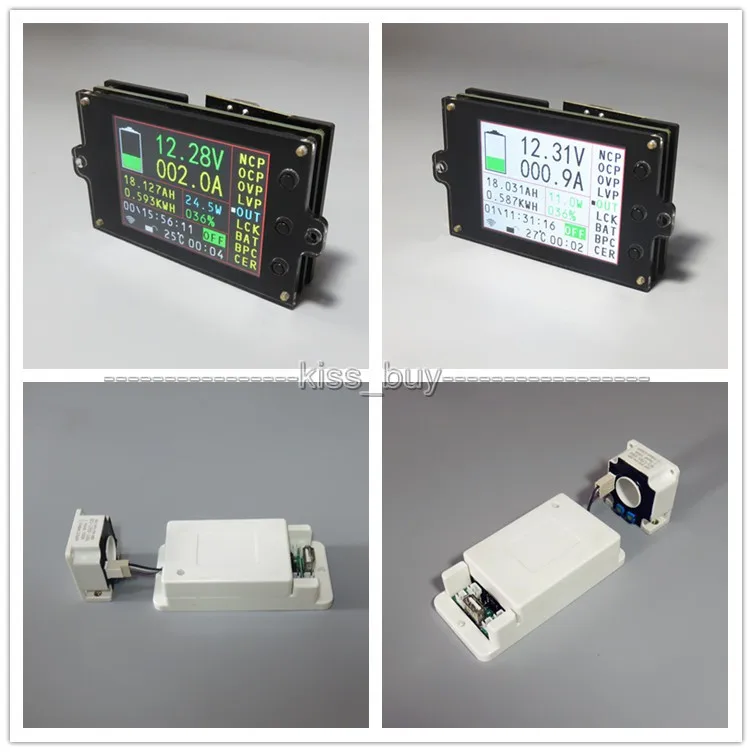DC 120V 100A монитор батареи беспроводное цифровое Напряжение Ток температура