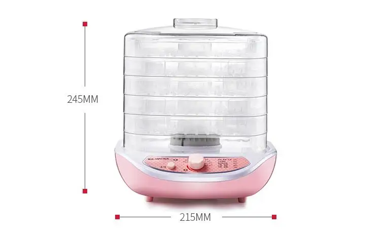 Сушилка для фруктов, мелкая бытовая сушилка для фруктов, фруктов и овощей, сушилка для пищевых продуктов smart power, кухонная техника