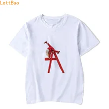 Корейская одежда Billie Eilish футболка для мужчин/женщин vogue Винтажный стиль белый хлопок короткий рукав Уличная одежда футболка homme