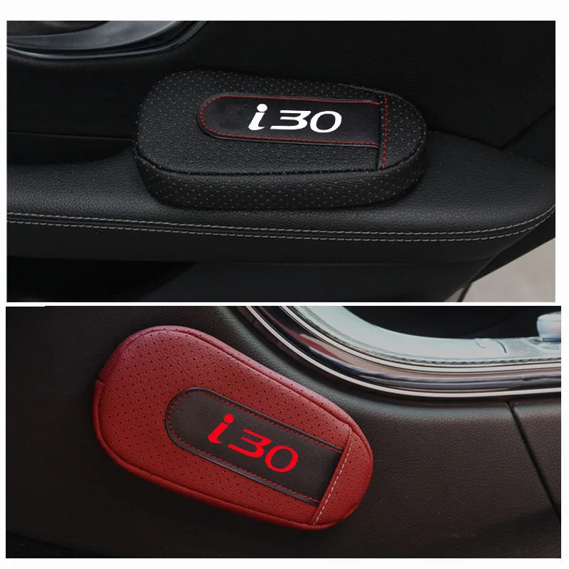 

High Quality Leather Leg Cushion Knee Pad Car Door arm pad Interior Car Accessories For Hyundai i30