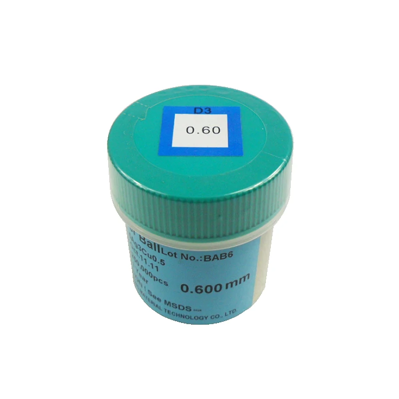Паяльный шар PMTC BGA 250 к 0 2 мм 25 3 35 4 45 5 55 6 65 76 безсвинцовые оловянные Паяльные шарики
