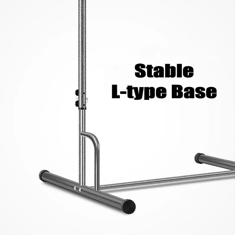 US $249.99 Width 105cm Base Indoor Horizontal Bar Capacity 150KG Pull Up Bar with Thicken Steel Pipe 5 Grade Adjust Fitness Chin Up