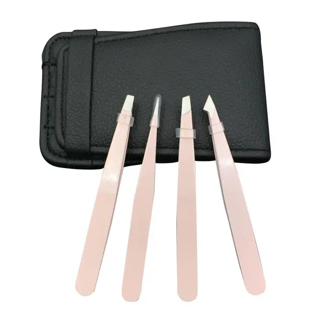 Special Offers 4pcs Stainless Steel Eyebrow Tweezers Kit Eye Brow Clips Tweezers Hair Remover Beauty Makeup Tool Accessory With Bag Case Special Offers 4pcs Stainless Steel Eyebrow Tweezers Kit Eye Brow Clips Tweezers Hair Remover Beauty Makeup Tool Accessory With Bag Case
