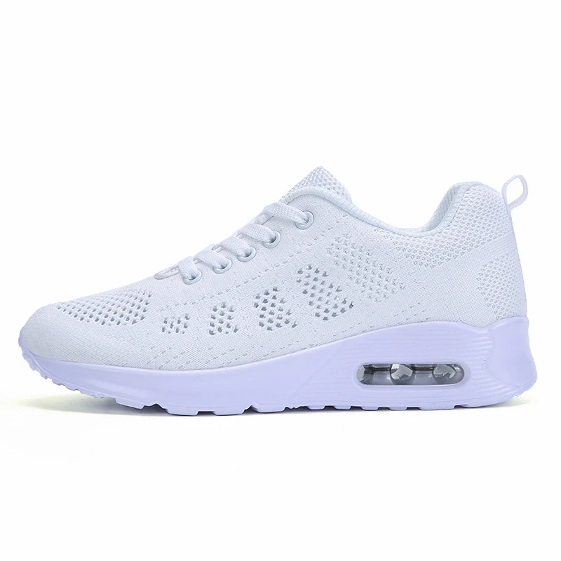 womens white trainers running