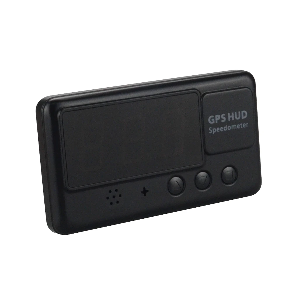 Многофункциональный GPS Hud Спидометр C60 портативный дисплей миль/ч общее время и